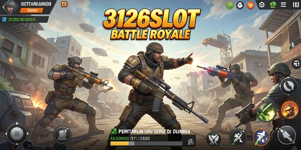Tampilan gameplay mendebarkan dalam 3126SLOT dengan pertempuran yang intens.