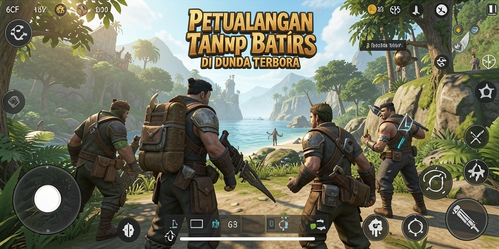 Gameplay 6CF yang menakjubkan di dunia terbuka.