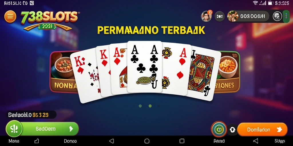 Tampilan gameplay menarik dari 738SLOTS yang mendebarkan.
