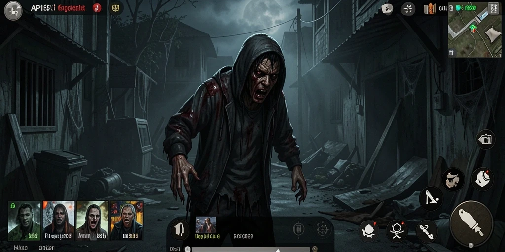 Screenshot utama API88 menunjukkan suasana mencekam dan gameplay yang mendebarkan.