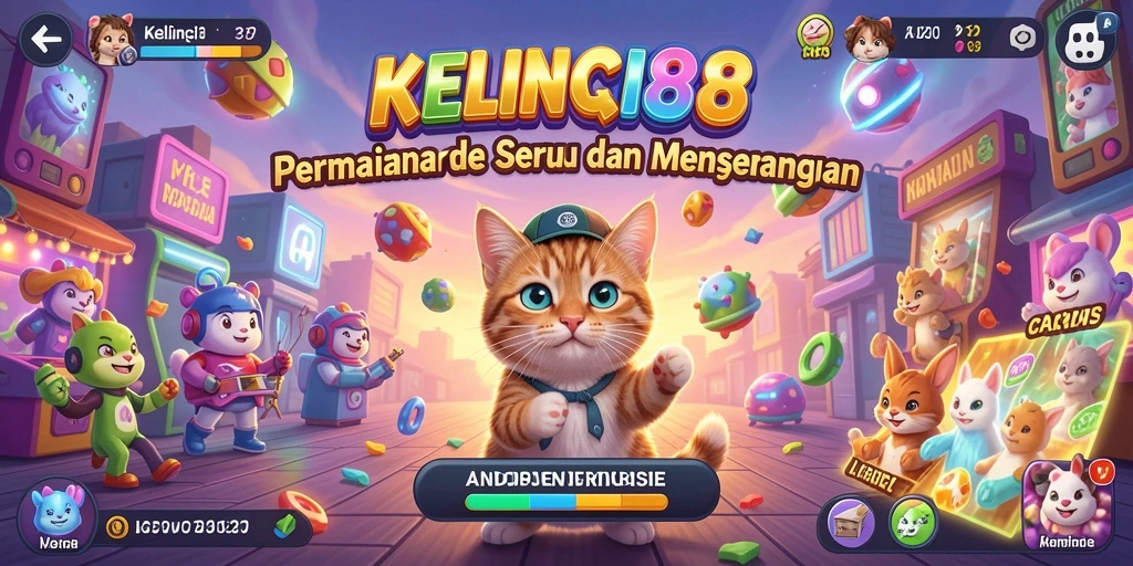 Tangkapan layar KELINCI88 menampilkan aksi gameplay yang seru dan penuh warna.