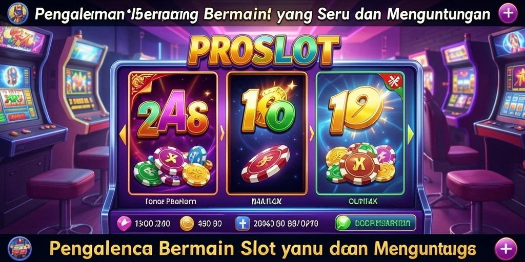 Tampilan gameplay Slot yang mengasyikkan di PROSLOT.
